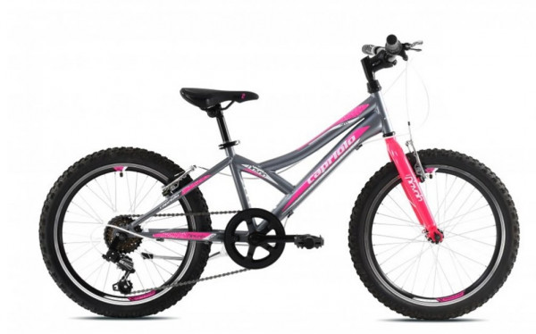 CAPRIOLO Bicikl Diavolo 200 20''/6HT sivo-pink 11.5'' (920292-11)
