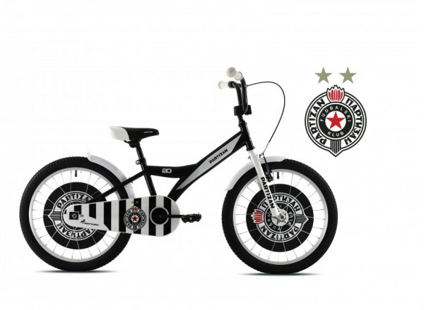 CAPRIOLO Dečiji bicikl BMX 20''HT Partizan (920155-20)