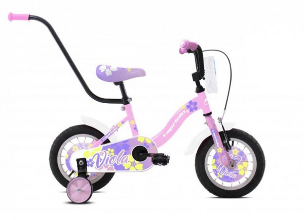 CAPRIOLO Dečiji bicikl Viola 12''HT pink-bela (921104-12)