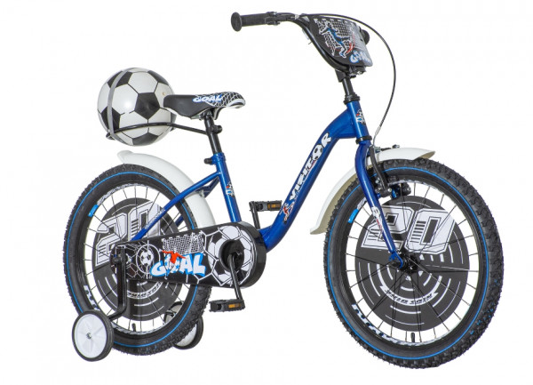 VISITOR Dečiji bicikl GOL200 Goal 20'' plavo-belo-crveni