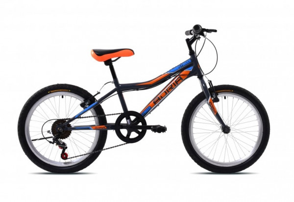 CAPRIOLO Dečiji bicikl Adria stinger 20''/6HT grafit-oranž 11'' (921165-11)
