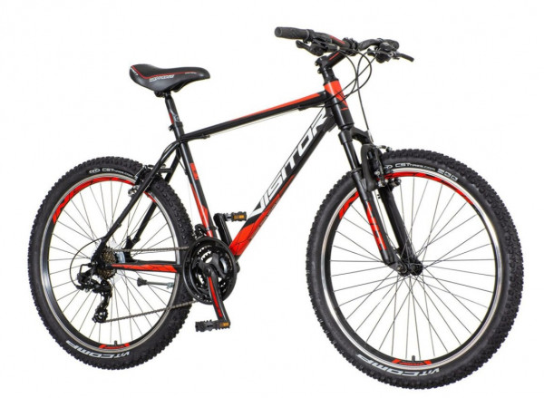 VISITOR Muški bicikl BLA264AM 26''/19'' Scout blade crno-crveno-sivi