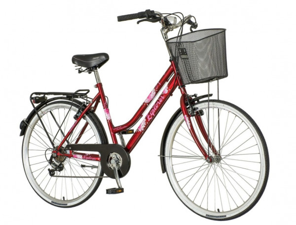 EXPLORER Ženski bicikl ELI261S6 26''/19'' Elite lady spring bordo-roze