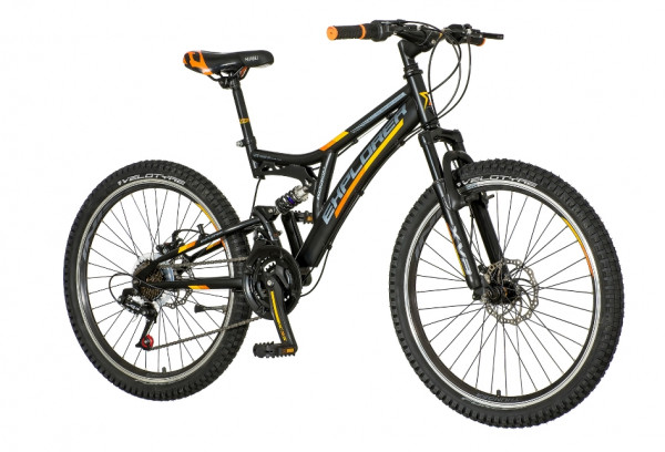 EXPLORER Muški bicikl TAN241AM 24''/15'' crno-sivo-narandžasta