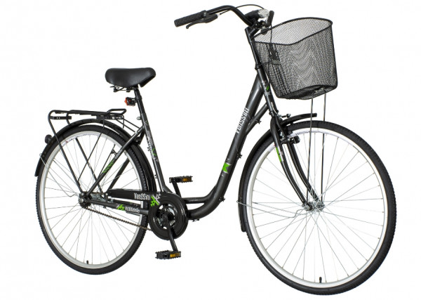 VENSSINI Ženski bicikl DIAM282KK08 28.3/8'/19' Diamante tamno sivo-zelena