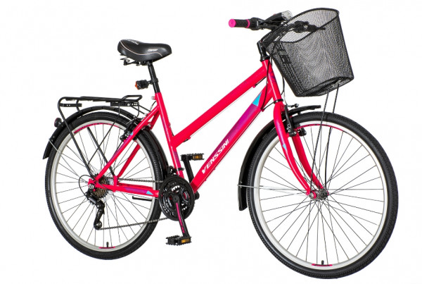 VENSSINI Ženski bicikl ROM267CR 26''/18'' Roma roze-plavo-bela