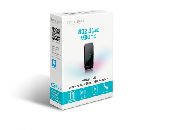 TP-LINK Wi-Fi USB Adapter AC600 Dual-band, 1xUSB 2.0, WPS dugme, 1xinterna antena, hotspot