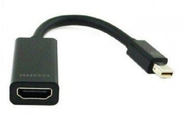 GEMBIRD A-mDPM-HDMIF-02  Mini DisplayPort to HDMI adapter cable, black