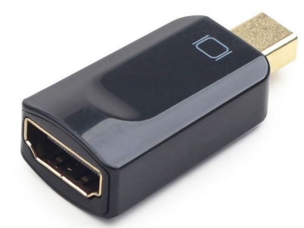 GEMBIRD A-mDPM-HDMIF-01  Mini DisplayPort to HDMI adapter, BLACK