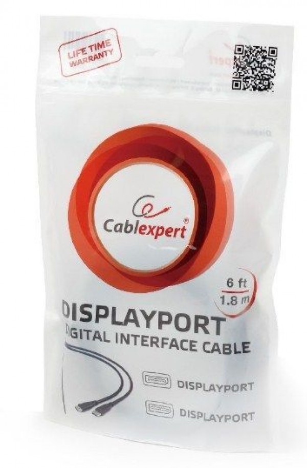 GEMBIRD CC-DP2-6  DisplayPort na DisplayPort digital interface kabl 1,8m