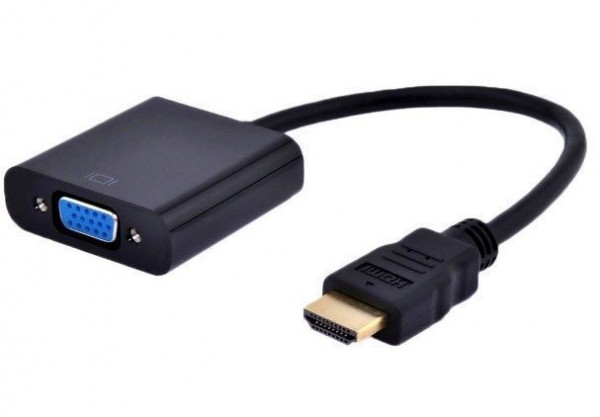 GEMBIRD A-HDMI-VGA-06  HDMI to VGA + AUDIO adapter cable, single port (479)
