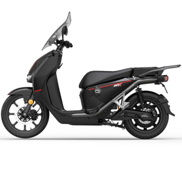 Super Soco CPX Electric Motorcycle Black (L1E)
