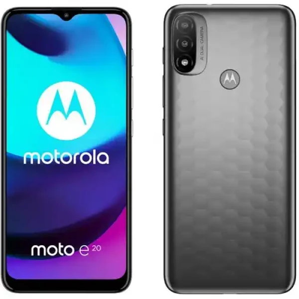 MOTOROLA Mobilni telefon e20 2GB/32GB Graphite Grey