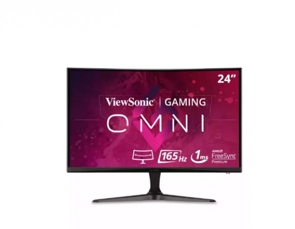 VIEWSONIC Monitor 24'' Omni VX2418C curved