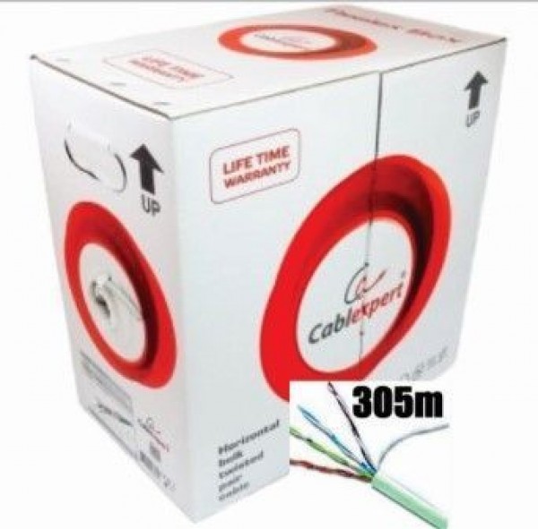 GEMBIRD FPC-5004E-SO  FTP cat.5E Indoor solid CU kotur 305m