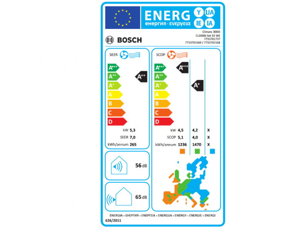 BOSCH Klima uređaj Climate 3000i BAC3i-1832IA