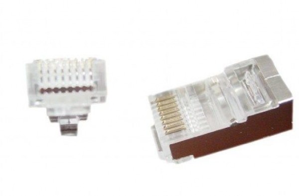 GEMBIRD LC-PTF-01/10  Universal pass-through modular FTP plug 8P8C (10kom u pakovanju) cena pakovanja