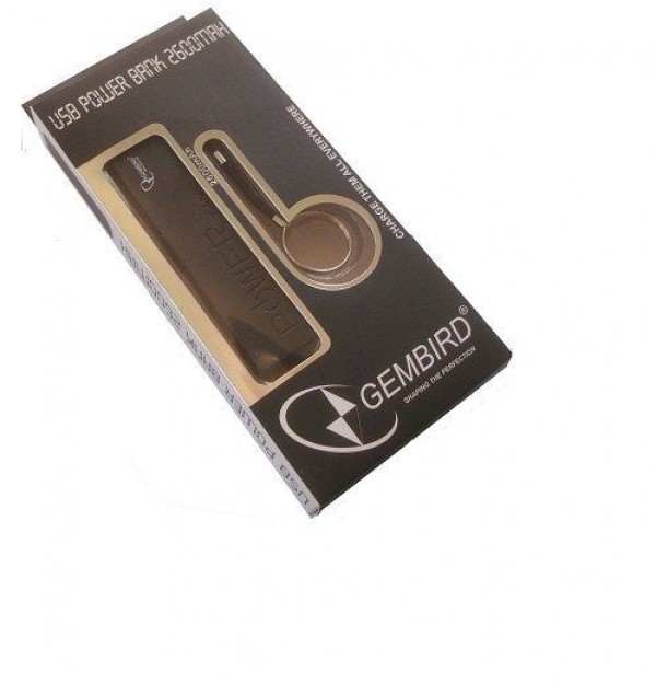 GEMBIRD HRD-T19-BL  2600mAh power bank (299) Li-Ion 18650