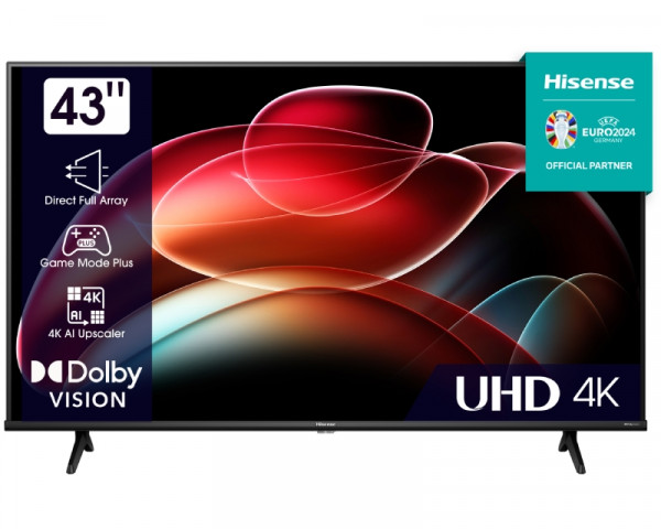 HISENSE 43A6K 4K UHD Smart TV