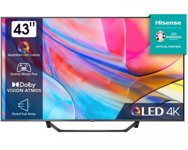 HISENSE 43A7KQ QLED 4K UHD Smart TV