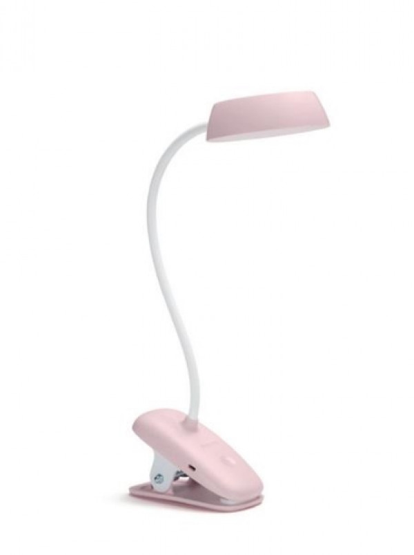 PHILIPS Stona svetiljka roze Donutclip DSK201 PT 3W 4000K USB 02