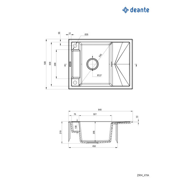 Deante sudopera magnetic ZRM  T11A