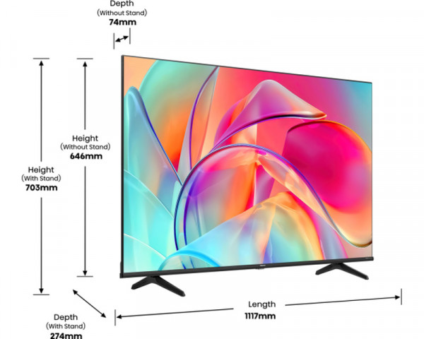 HISENSE 50 inča 50E7KQ QLED 4K UHD Smart TV