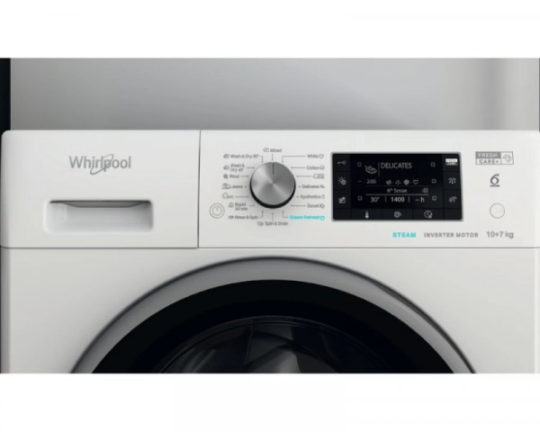 WHIRLPOOL FFWDD 107426 BSV EE mašina za pranje i sušenje veša