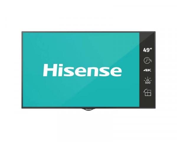 HISENSE 49inch 49BM66AE 4K UHD Digital Signage Display - 247 Operation