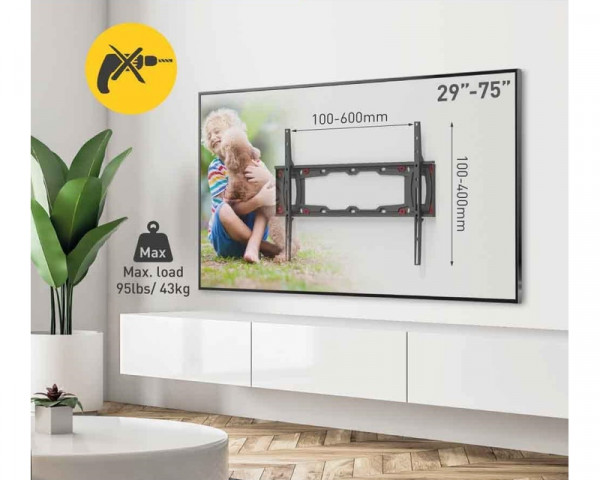 BARKAN ND400.B LCD TV zidni nosač za gipsane zidove od 29'' do 75''