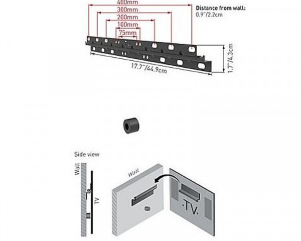 BARKAN E304 LCD TV zidni nosač do 13'' - 58''