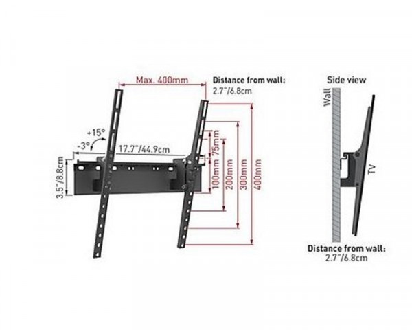 BARKAN E314 LCD TV zidni nosač do 13'' - 58''