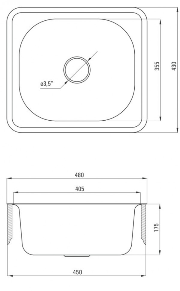 Deante set sudopera ZEN 0103 + slavina BMU 060M