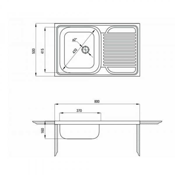 Deante Sudopera Tango 80IX0