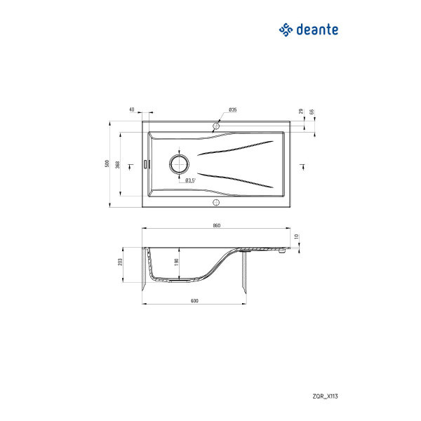 Deante Sudopera Rapsodia 86MGR0