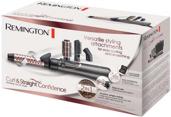 REMINGTON Rotirajuća četka za kosu AS8606 Curl&Straight Confidence