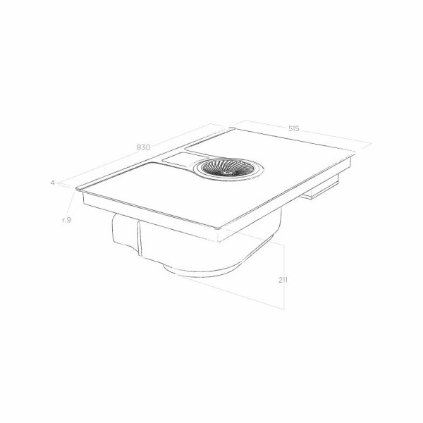 ELICA Aspirator NIKOLATESLA HP BLA83