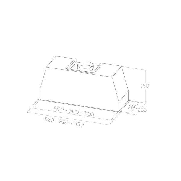 ELICA Aspirator CT35 PRO IX A 60