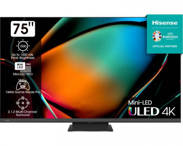 HISENSE 75U8KQ Mini-LED ULED 4K UHD Smart TV