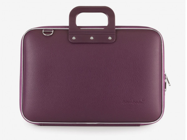 Torba BOMBATA Classic Vinil 15'' Plum Purple