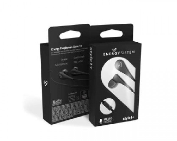 ENERGY SISTEM Energy Style 1+ crne bubice sa mikrofonom
