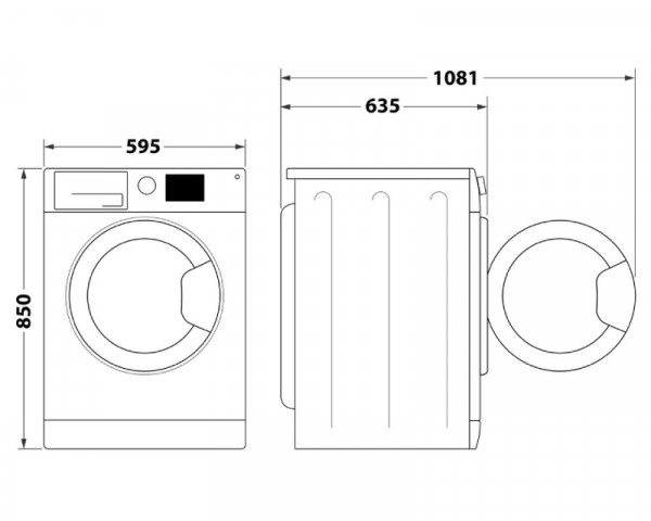 WHIRLPOOL FFB 10469 BV EE mašina za pranje veša