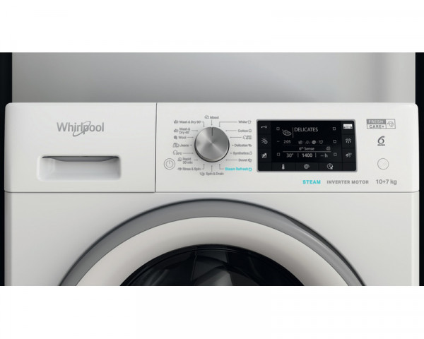 WHIRLPOOL FFWDD 1076258 SV EE inverter mašina za pranje i sušenje veša