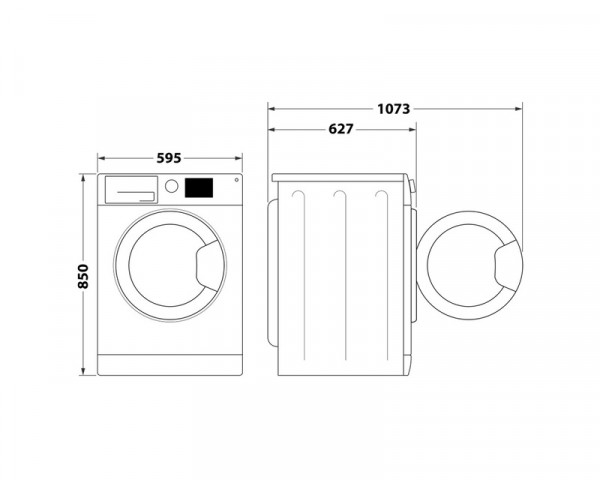 WHIRLPOOL FFB 8469 BV EE inverter mašina za pranje veša