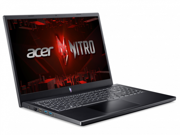 ACER Laptop Nitro ANV15-51 noOS/15.6inchFHD IPS/i5-13420H/8GB/512GB/ SSDGF RTX2050-4GB/FPR/backlit/crna