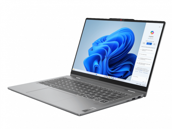 LENOVO Laptop IdeaPad 5 2in1 14IRH9 DOS 14inch WUXGA i5-13420H 16GB/512GB FPR backlit SRB siva