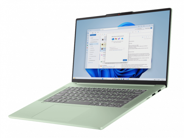 LENOVO Laptop IdeaPad Slim 5 16IRH10R DOS 15.3inch WUXGA Ryzen 7-7735HS 16GB/1TB bklt ENG zelena
