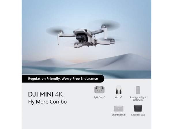 DJI Dron Mini 4K Fly More Combo (EU)