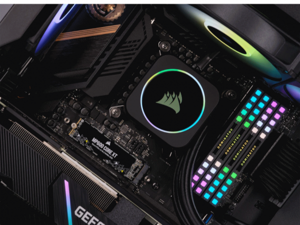 CORSAIR SSD MP600 CORE XT 2TB NVMe M.2 Gen4 PCIe x4 crna