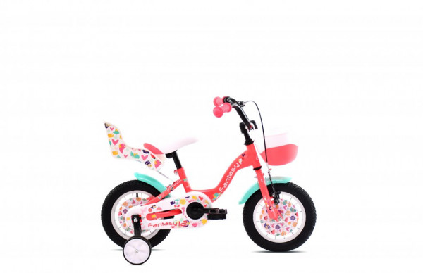 BMX BICIKLA 924119-12 FANTASY 12inch HT S.PINK-TIRKIZ